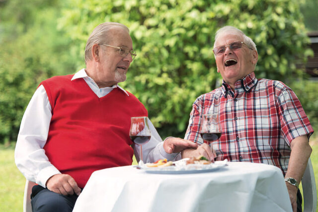 Leben in bester Gesellschaft! Freundschaften im Parkwohnstift Bad Kissingen